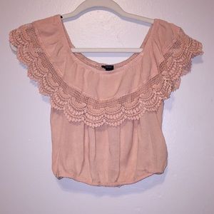 Off the shoulder blouse